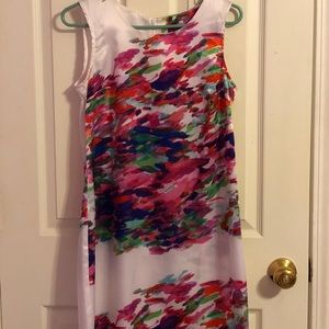 Silk Floral Dress